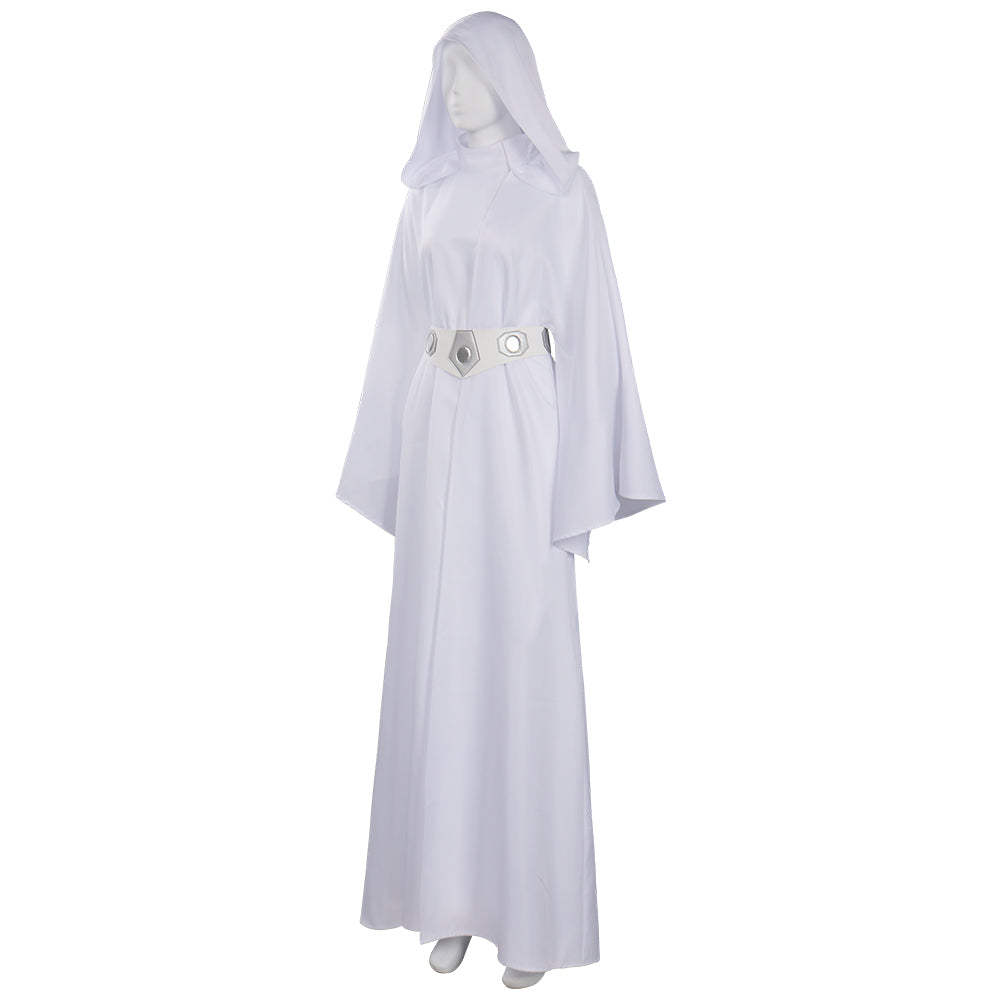 Adulte Star Wars : Princess Leia Costume de cosplay Robe Tenues Halloween Carnaval Costume