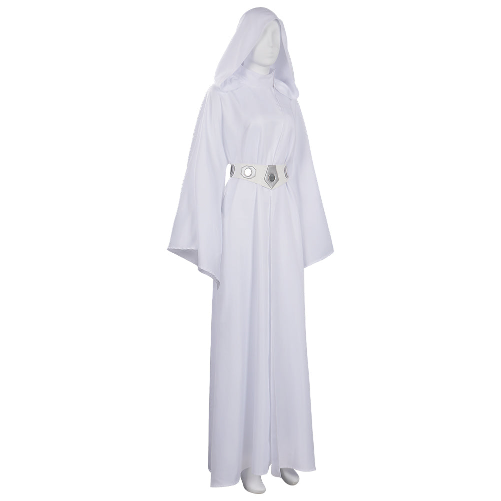 Adulte Star Wars : Princess Leia Costume de cosplay Robe Tenues Halloween Carnaval Costume