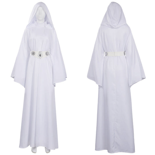 Adulte Star Wars : Princess Leia Costume de cosplay Robe Tenues Halloween Carnaval Costume