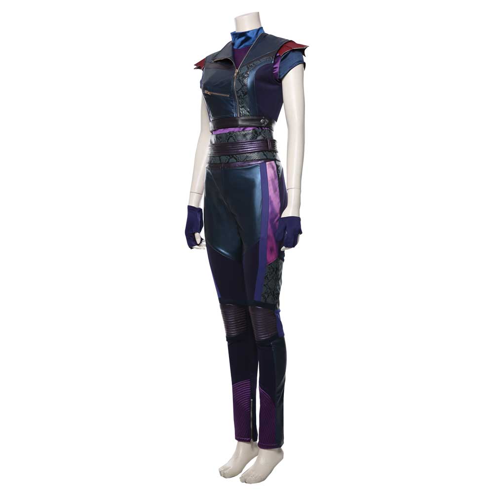 Les Descendants 3 Mal Manteau Pantalon Tenue Halloween Carnaval Costume de cosplay