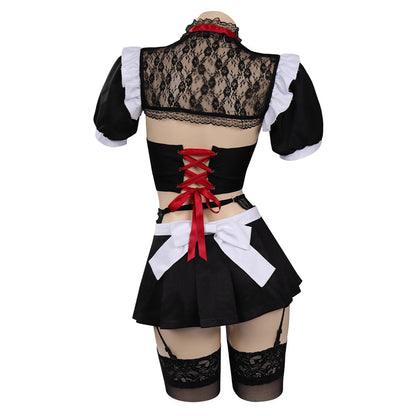 My Dress-Up DarlinCostume de cosplay de Kitagawa Marin en tenue de domestique pour Halloween Carnival Suit