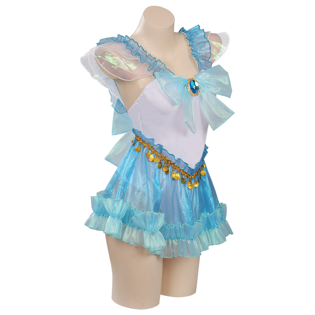 Sailor MooCostume de cosplay original de Sailor Mercury Mizuno Ami en maillot de bain pour Halloween Carnival Suicossky