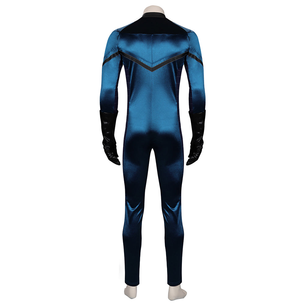 Fantastic FouCostume de cosplay de M. Fantastic Reed Richards pour Halloween, carnaval