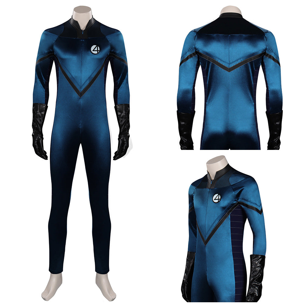 Fantastic FouCostume de cosplay de M. Fantastic Reed Richards pour Halloween, carnaval