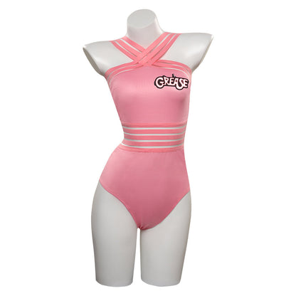 Grease : Maillot de bain des pom-pom girls de Rydell High Costume de cosplay Halloween Carnaval Costume de fête de déguisement