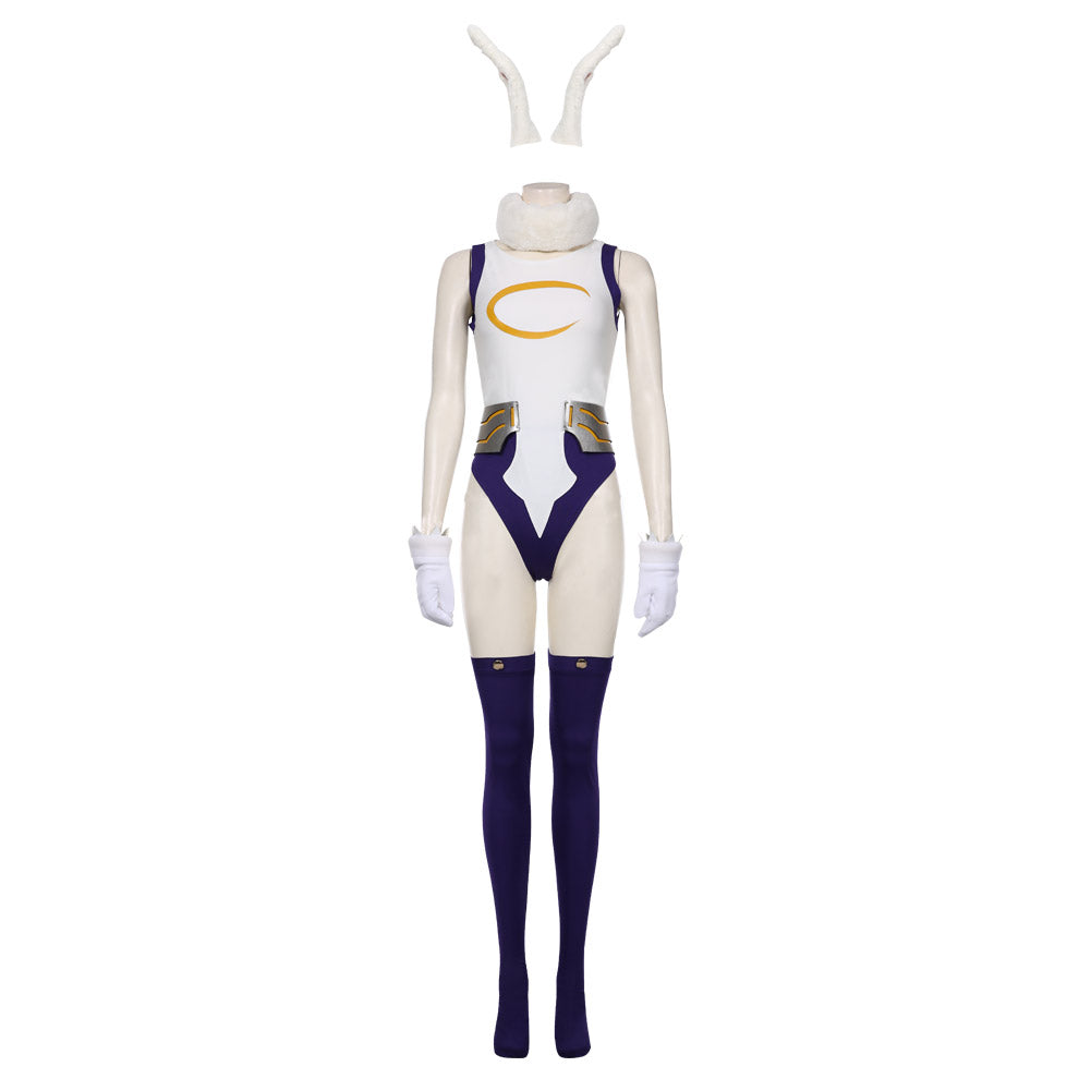 Combinaison de lapin de My Hero Academia Bunny Girl Cosplay Bodysuit Rompers Suit Miruko Combinaison sexy de Miruko Cosplay Costume