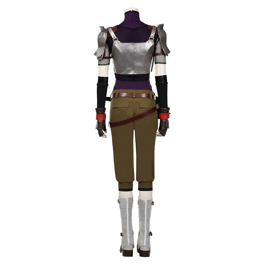 Final Fantasy VII RemakJessie Combinaison Tenue Halloween Carnival Suit Costume de cosplay