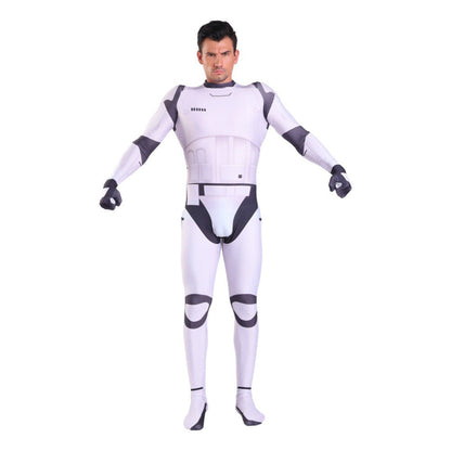 Star Wars Stormtrooper impérial Costume de cosplay pour adulte Combinaison Tenues Halloween Carnaval Costume