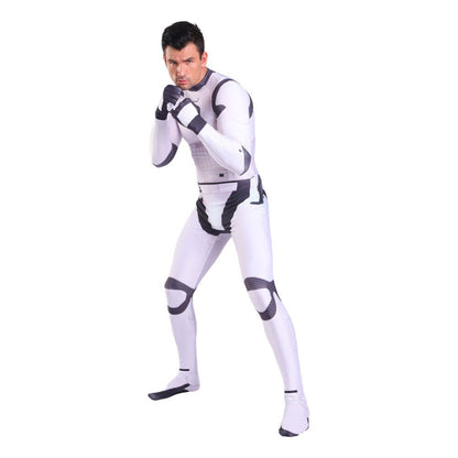 Star Wars Stormtrooper impérial Costume de cosplay pour adulte Combinaison Tenues Halloween Carnaval Costume