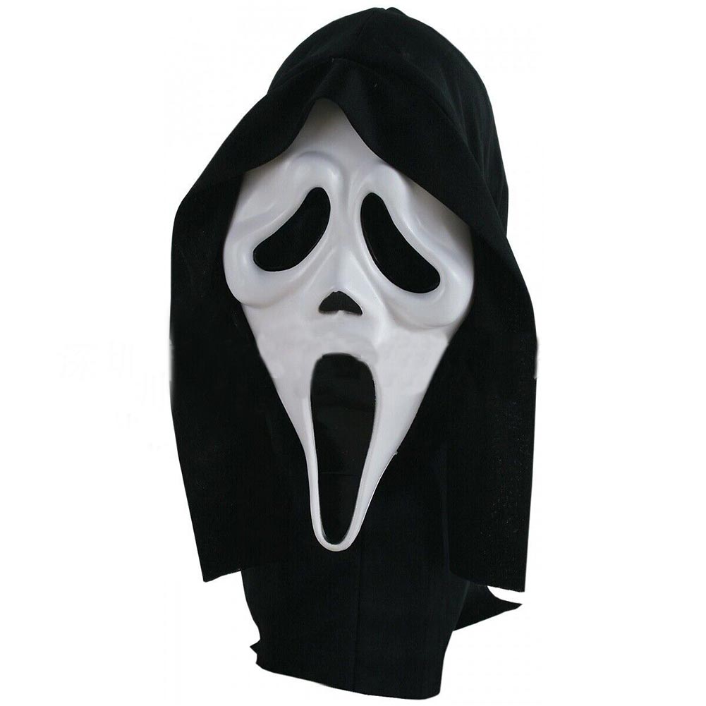 Scream 6 Masque d'Halloween Cosplay Masques en latex Casque Masquerade Costume de fête Props