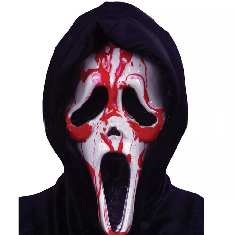 Scream 6 Masque d'Halloween Cosplay Masques en latex Casque Masquerade Costume de fête Props