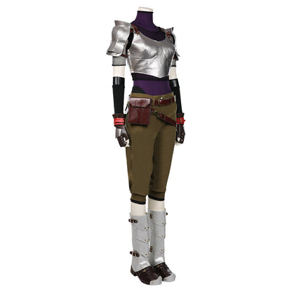 Final Fantasy VII RemakJessie Combinaison Tenue Halloween Carnival Suit Costume de cosplay