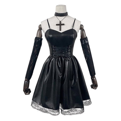 DEATH NOTE Misa Amane Costume de cosplay Tenues Halloween Carnaval Costume