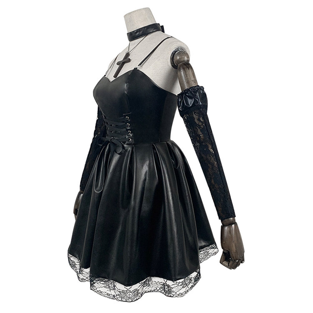 DEATH NOTE Misa Amane Costume de cosplay Tenues Halloween Carnaval Costume