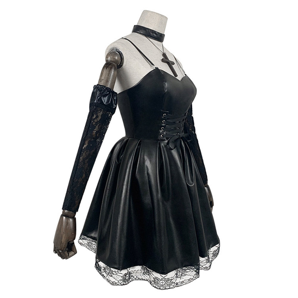 DEATH NOTE Misa Amane Costume de cosplay Tenues Halloween Carnaval Costume