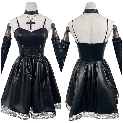 DEATH NOTE Misa Amane Costume de cosplay Tenues Halloween Carnaval Costume