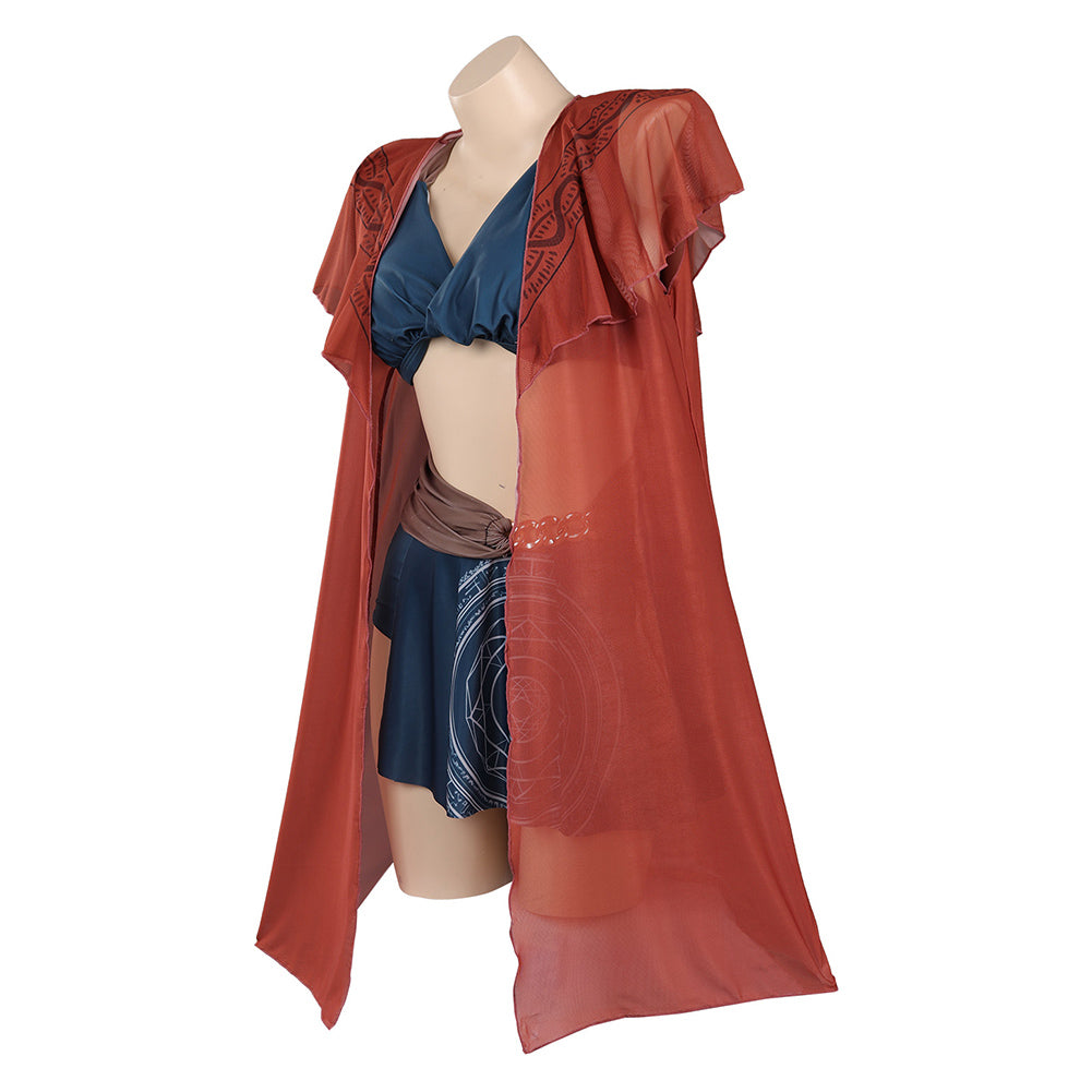 Doctor StrangMaillot de bain original de Stephen Strange avec cape pour Halloween Carnival Suit