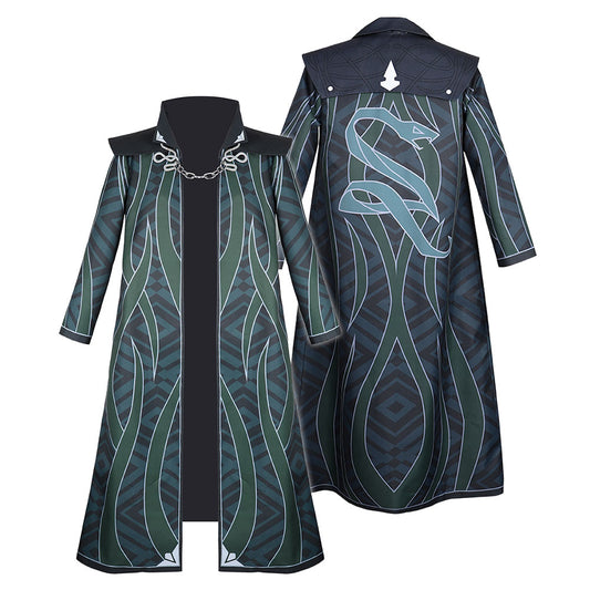 Hogwarts Legacy Salazar Slytherin Costume de cosplay Tenues Halloween Carnaval Costume de fête