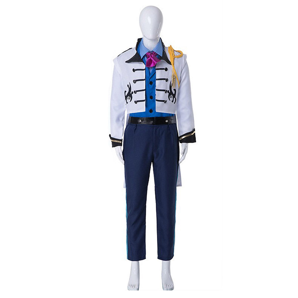 FrozeCostume de cosplay du prince Hans pour Halloween Carnival Suit