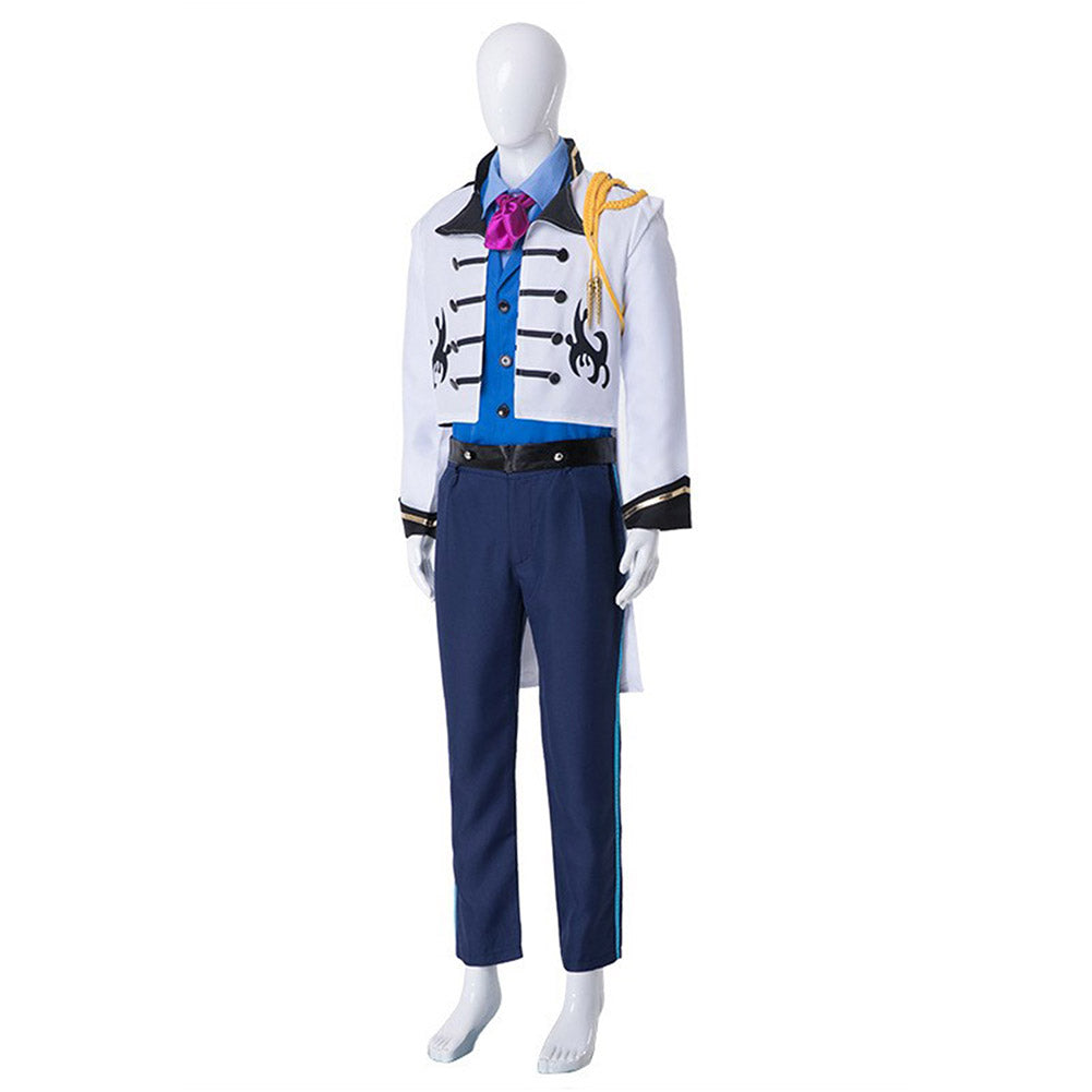 FrozeCostume de cosplay du prince Hans pour Halloween Carnival Suit