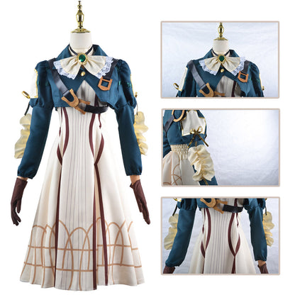 Violet Evergarden VioleCostume de cosplay pour Halloween, carnaval