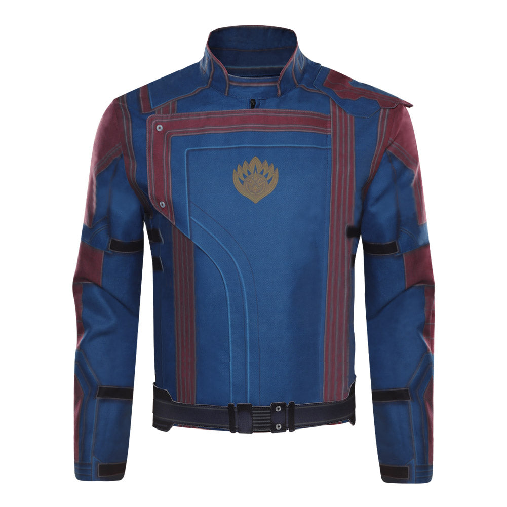 Les Gardiens de la Galaxie Vol. Star-Lord Costume de cosplay Veste Ceinture Tenues Halloween Carnaval Costume de fête