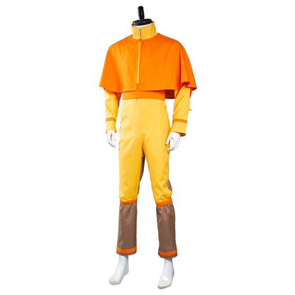 Avatar : Le Dernier Maître de l'Air Avatar Aang Combinaison Tenue Halloween Carnival Suit Costume de cosplay