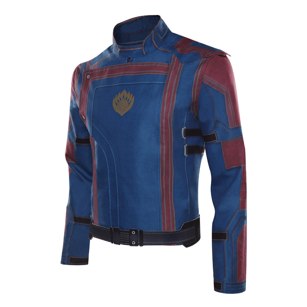 Les Gardiens de la Galaxie Vol. Star-Lord Costume de cosplay Veste Ceinture Tenues Halloween Carnaval Costume de fête