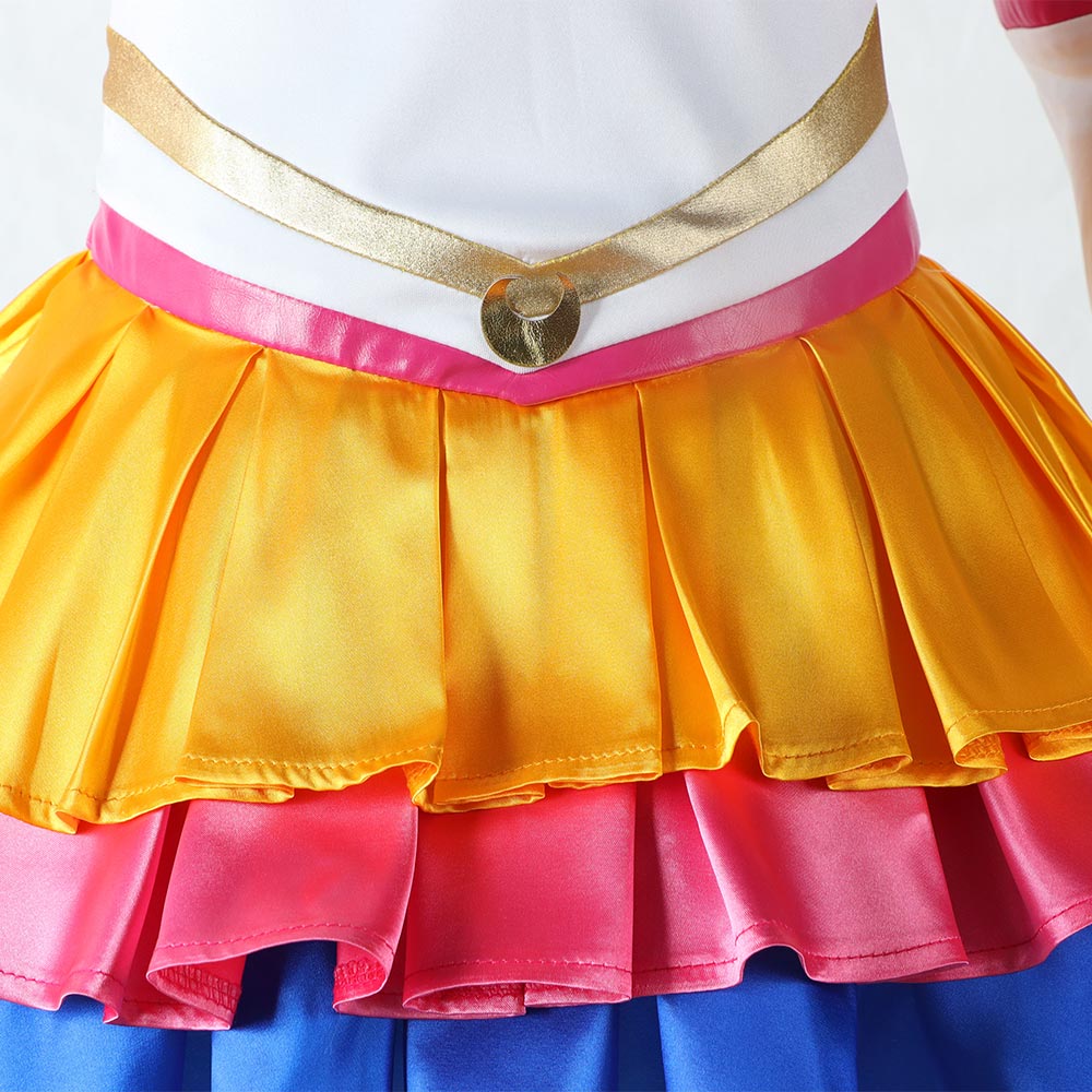 Sailor MooCostume de cosplay de Tsukino Usagi pour Halloween et carnaval, costume de déguisement