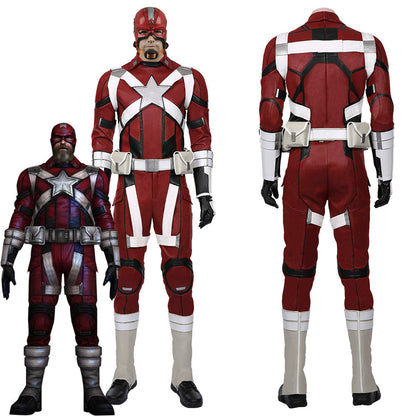 Black Widow 2021 Alexei Shostakov Red Guardian Halloween Costume pour hommes Costume de cosplay