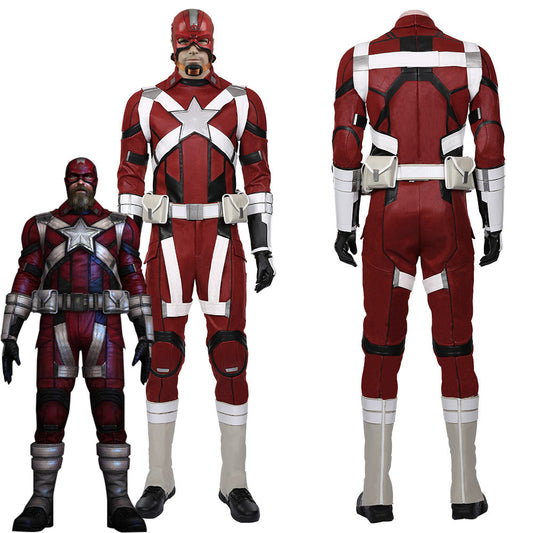 Black Widow 2021 Alexei Shostakov Red Guardian Halloween Costume pour hommes Costume de cosplay