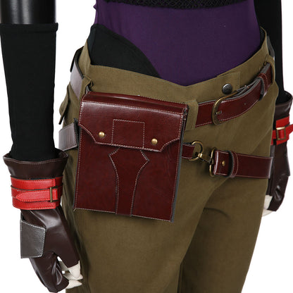 Final Fantasy VII RemakJessie Combinaison Tenue Halloween Carnival Suit Costume de cosplay