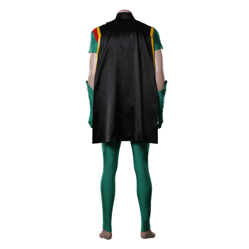 Teen Titans Robin Combinaison Tenues Halloween Carnaval Costume de cosplay