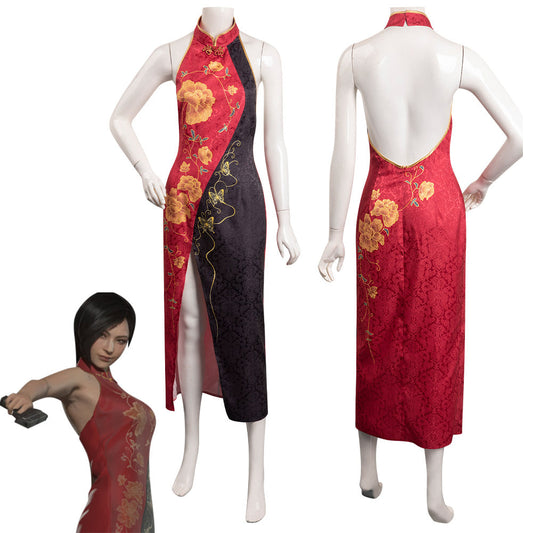 Resident Evil 4 RemakCostume de cosplay d'Ada Wong pour Halloween et carnaval, costume de déguisement