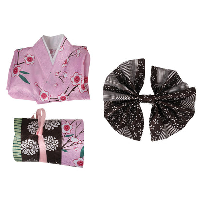 Kanroji MitsurCostume de cosplay en kimono pour Halloween et carnaval, costume de déguisement