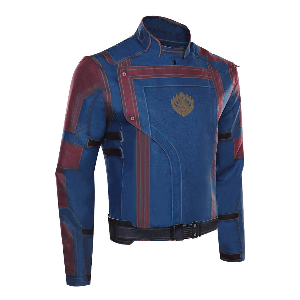 Les Gardiens de la Galaxie Vol. Star-Lord Costume de cosplay Veste Ceinture Tenues Halloween Carnaval Costume de fête