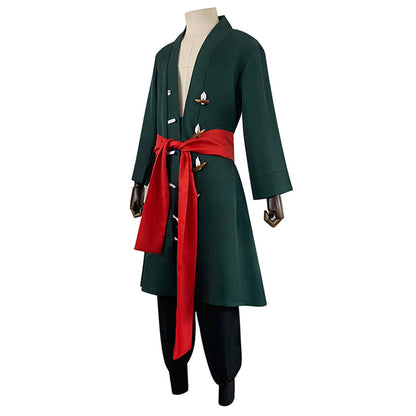 One PiecTenue de cosplay de Roronoa Zoro pour Halloween Carnival Suit Cosplay Costume