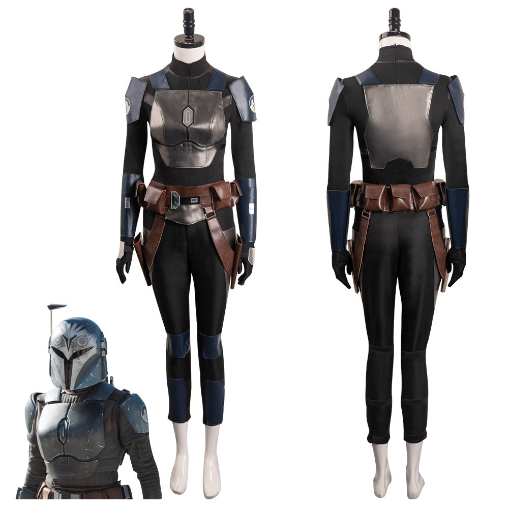 The Mandalorian Saison Bo-Katan Kryze Costume de cosplay Tenues Halloween Carnaval Costume de fête de déguisement