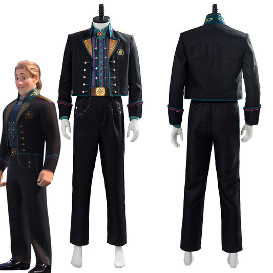 Tenue d'Halloween de Kristoff de La Reine des Neiges Uniforme Cosplay Costume