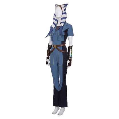 Star Wars: The Clone Wars Saison 7 Ahsoka Tano Salopette Halloween Carnaval Costume de cosplay