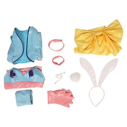 Hisoka Bunny GirCostume de cosplay pour Halloween, carnaval