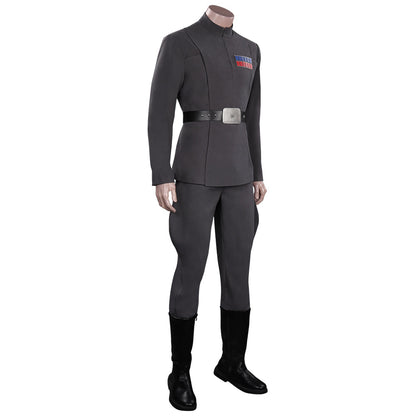 Star Wars Wilhuff Tarkin Costume gris de cosplay Tenues Halloween Carnaval Costume