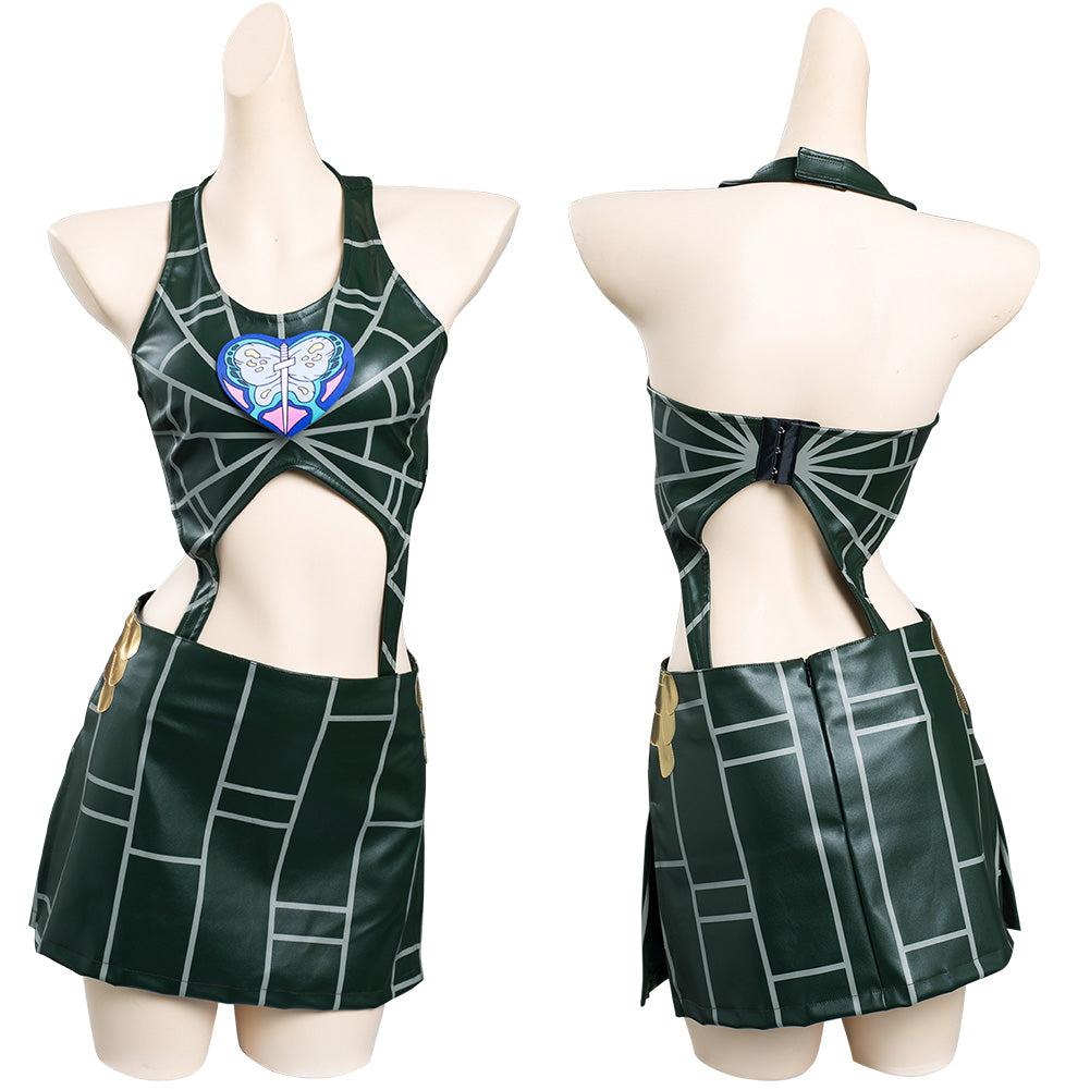 JoJo's Bizarre Adventure : Stone OceaCostume de cosplay de Jolyne Cujoh Halloween Carnival Suit Cosplay Costume