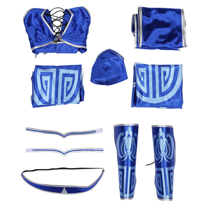 Mortal KombaAccessoires de costume de Kitana pour Halloween Carnival Suit Cosplay Costume