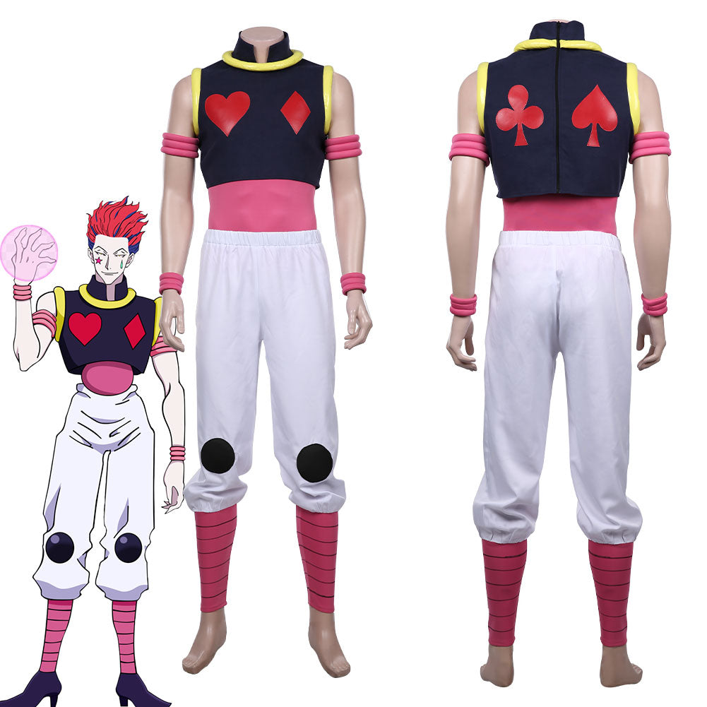 Hunter x HunteHisoka Gilet Pantalon Tenue Halloween Carnival Suit Costume de cosplay