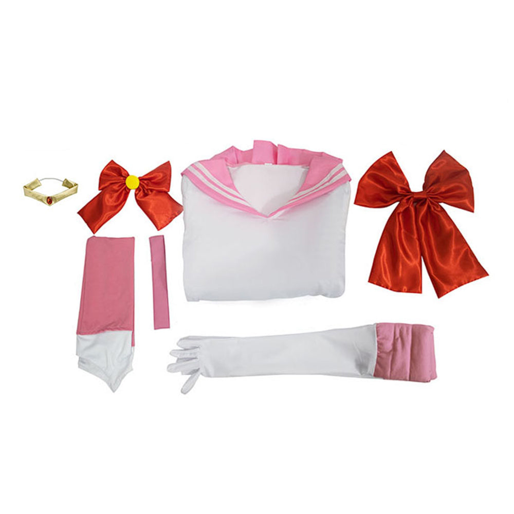 Sailor MooChibiusCostume de cosplay pour Halloween et carnaval, costume de déguisement