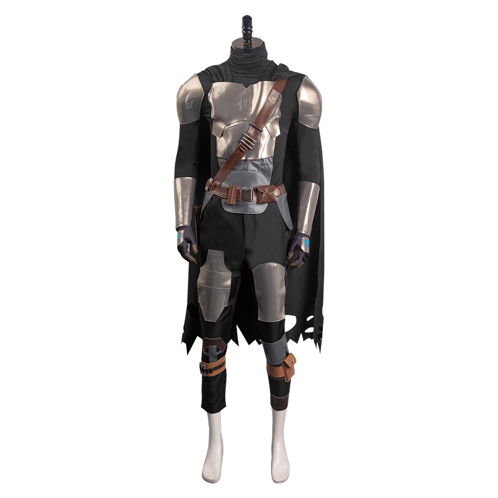 The Mandalorian Saison Din Djarin Costume de cosplay Pantalon Ceinture Cape Tenues Halloween Carnaval Costume de fête