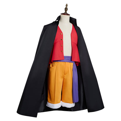 One PiecTenue de Monkey D. Luffy Outfits Halloween Carnival Suit Cosplay Costume