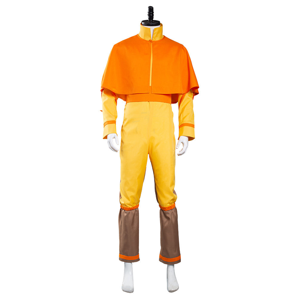 Avatar : Le Dernier Maître de l'Air Avatar Aang Combinaison Tenue Halloween Carnival Suit Costume de cosplay