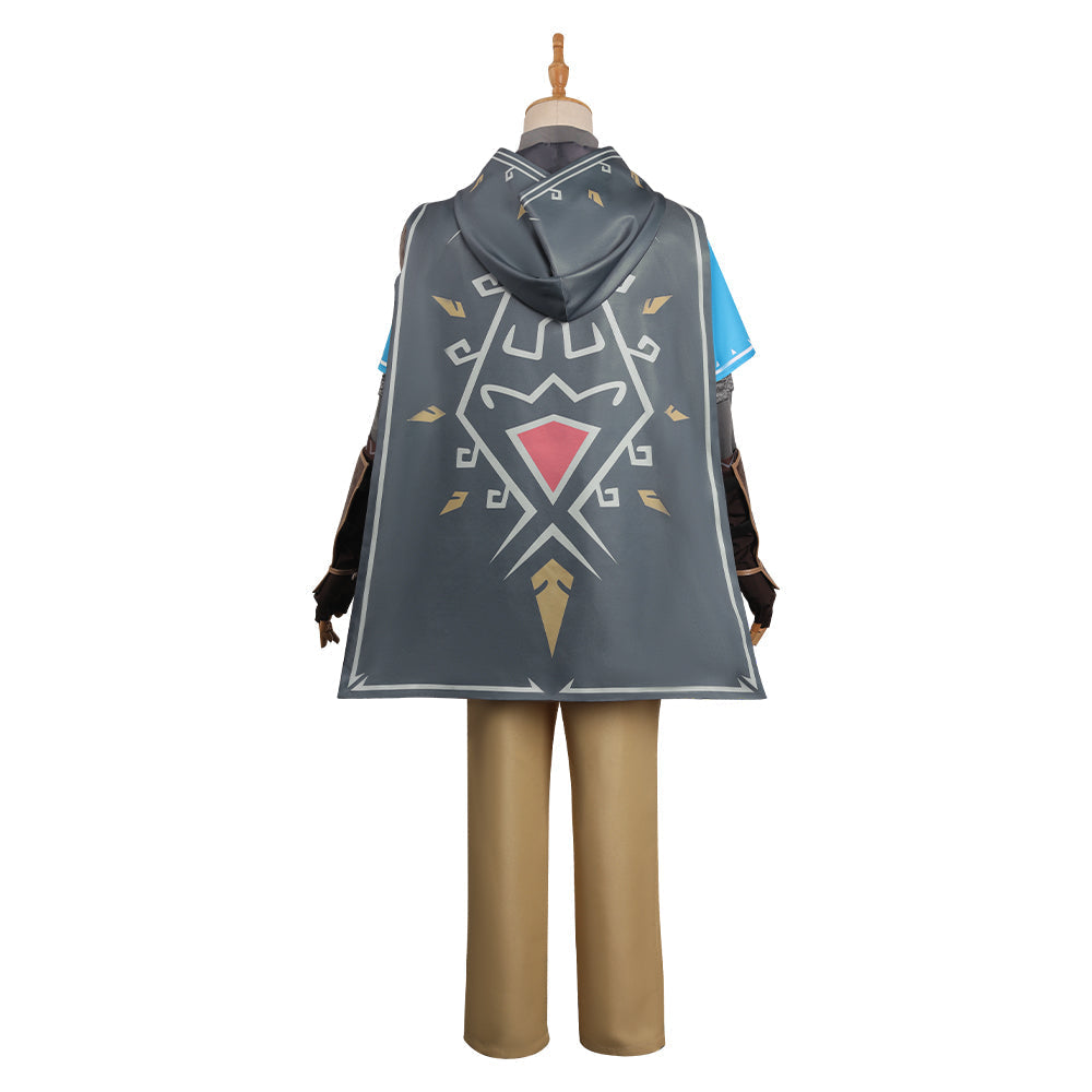 The Legend of Zelda: Tears of the KingdoCostume de cosplay de Link pour Halloween, carnaval